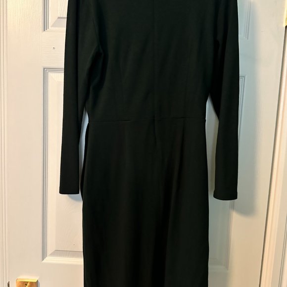 ANN TAYLOR EVERGREEN WRAP DRESS - Picture 3 of 3
